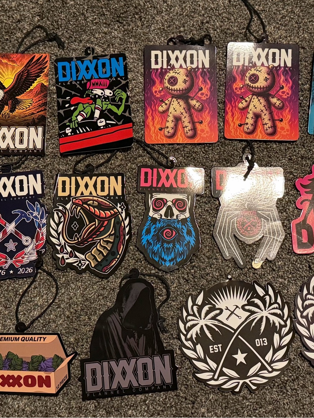 DIXXON Flannels- Sticker Pack